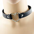 Halsband Punk Gothic Hart Choker Ketting Harajuka PU Leder